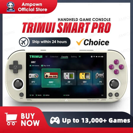 Trimui Smart Pro Handheld Game Console &ndash; 4.95 Inch IPS
