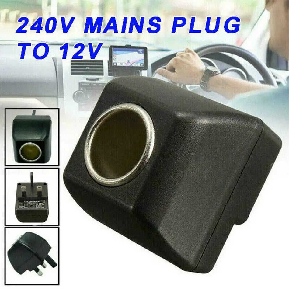 Car Mounted Cigarette Lighter AC Adapter &ndash; Reliable 220V To 12V DC Power Conversion