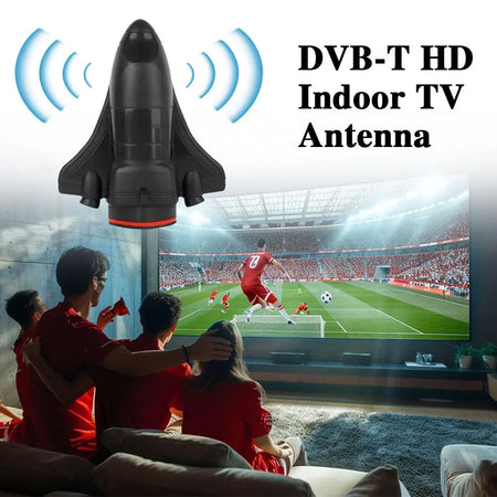 CUJMH DVB-T HD Indoor Antenna &ndash; High Gain 39dBi Amplifier