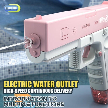 Electric Water Gun Toy Portable Automatic  Electric Burst Water Gun Kids Outdoor Water Toys