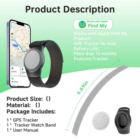 iOS GPS Tracker Watch For Kids &ndash; Find My Compatible