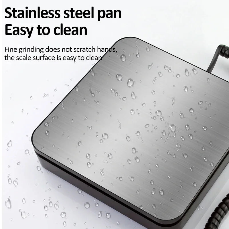 Electronic Platform Scale 50kg/2g &ndash; Backlit Display