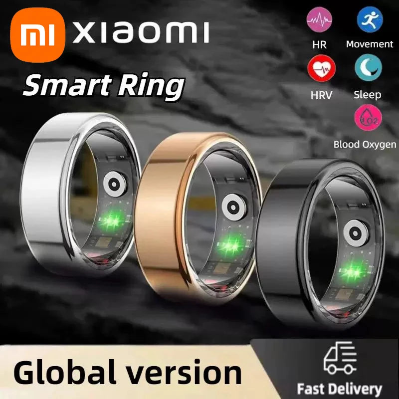 Xiaomi Smart Ring: Advanced Health Monitor with Heart Rate, Sleep Tracking &amp; Gesture Control