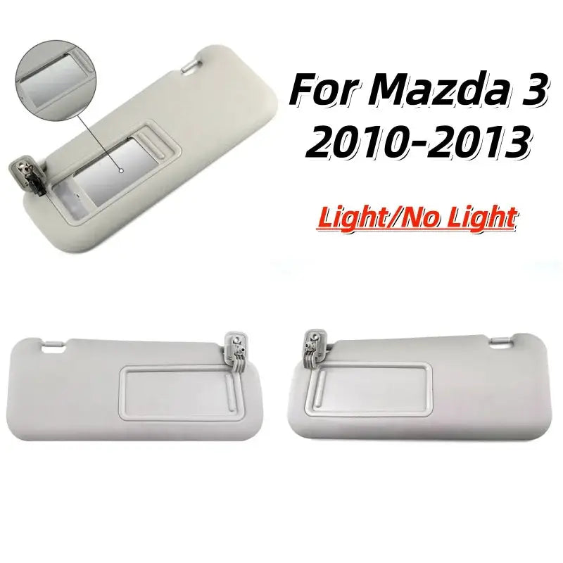 Parasolar drept cu oglindă de machiaj pentru Mazda 3 2010-2013
