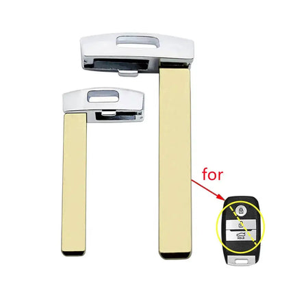 10pcs/lot Emergency Insert Small Key Blade Uncut for Kia K2 Smart Card Key by InterCyprus Trading Ltd