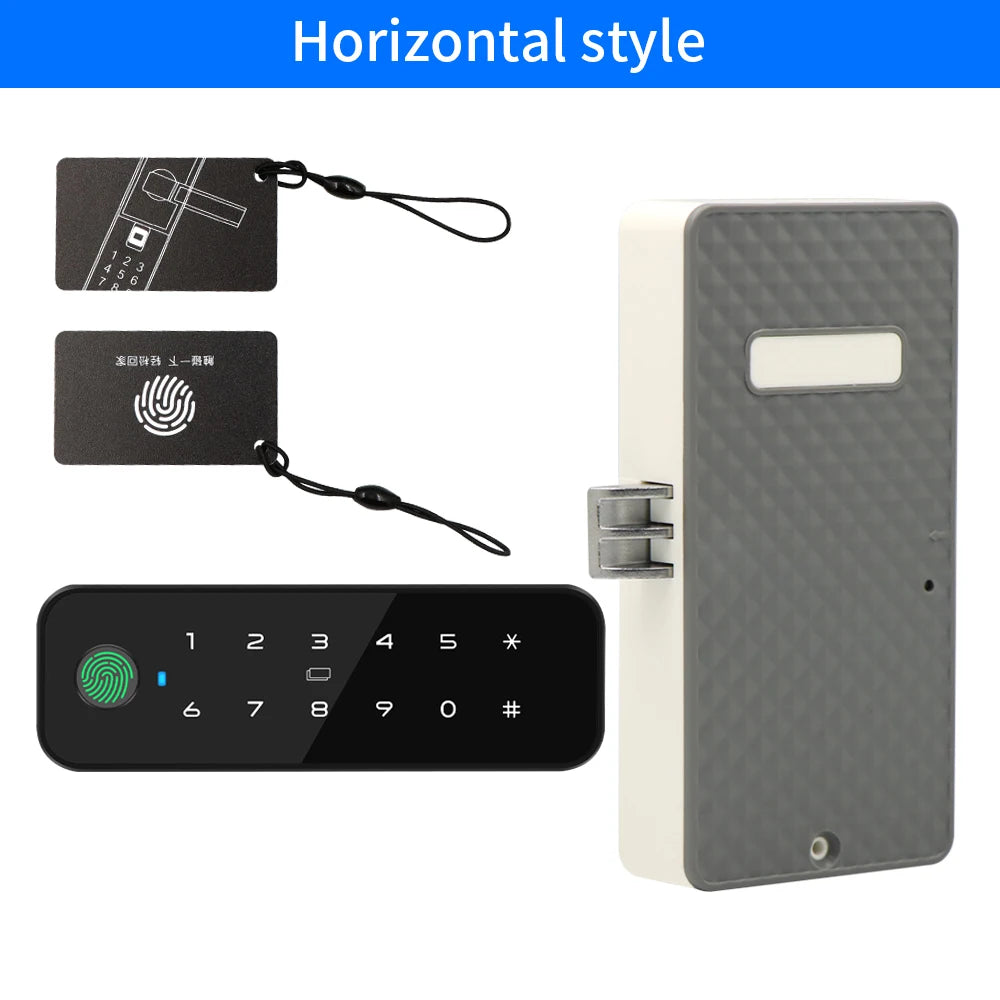 GS312-tuya - Hole Free Invisible Sensor Lock With RFID ES285-H-tuya