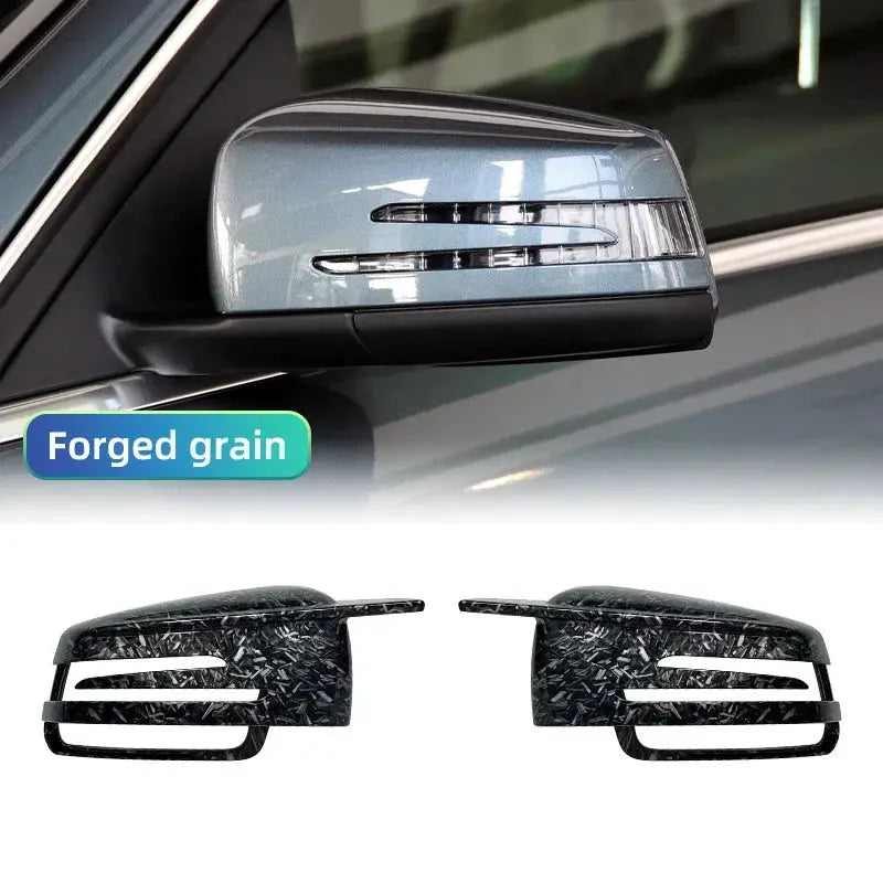 For Mercedes-Benz A B C E S CLA GLA GLK Class W176 W246 W212 W204 Sport Style Side Mirror Covers Rearview Mirror Decoration by InterCyprus Trading Ltd