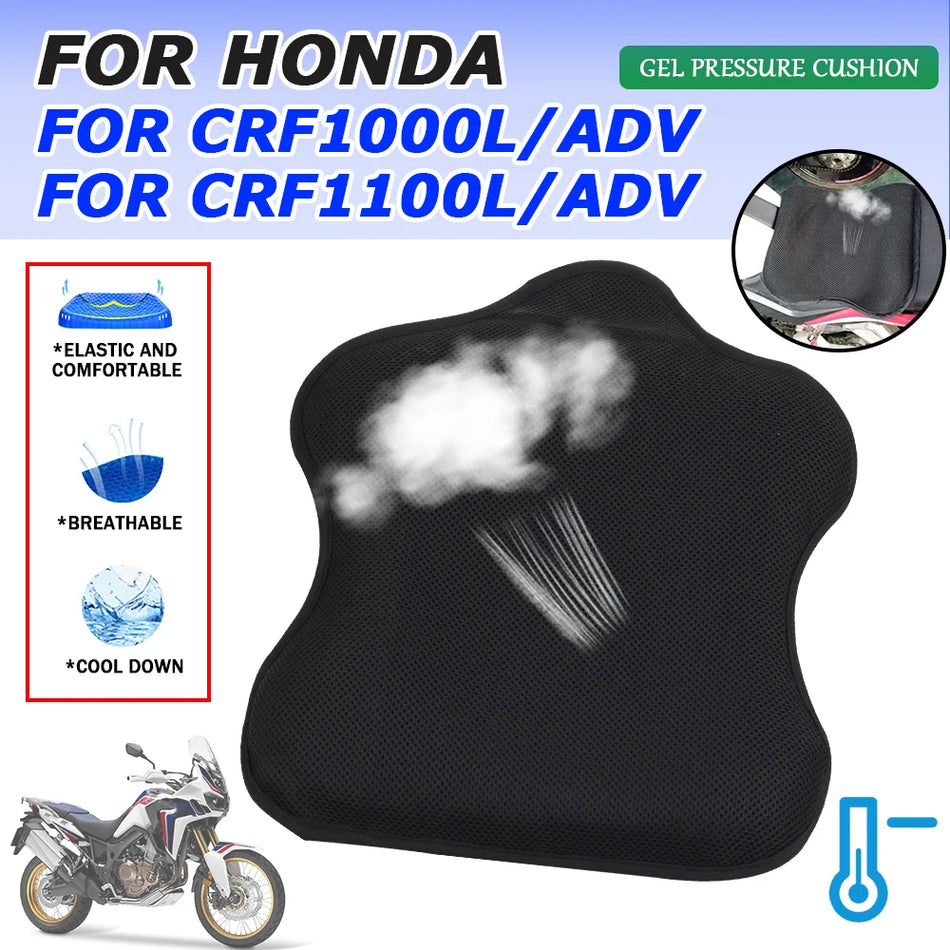 Honda Africa Twin CRF1000L Żelowa Poduszka Siedzenia z Oddychającą Pokrywą Poduszki Powietrznej