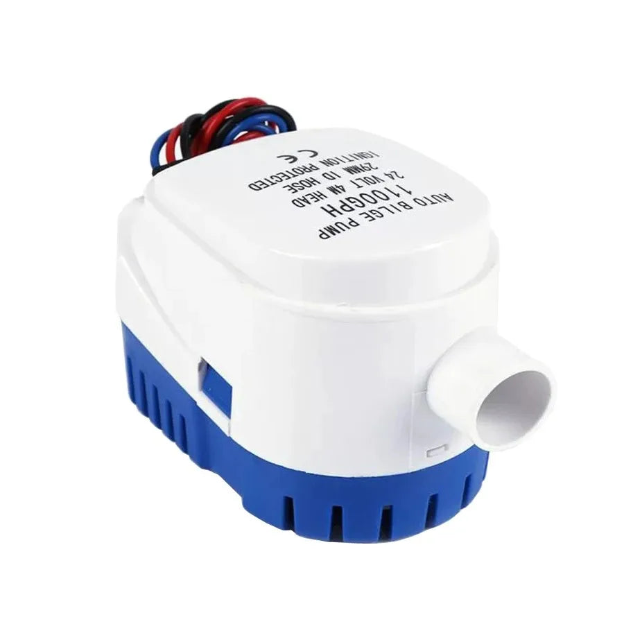 12V Bilge Pump 1100GPH - Automatic Submersible Yacht Pump