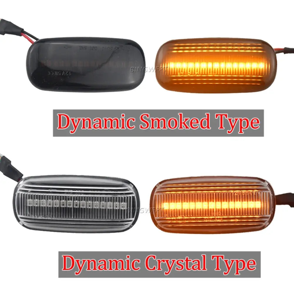 BINGWFPT Amber Yellow LED Front Fender Side Marker Light For Audi A3 S3 8P A4 S4 RS4 B6 B7 B8 A6 S6 RS6 C5 C7 Turn Signal Light by InterCyprus Trading Ltd