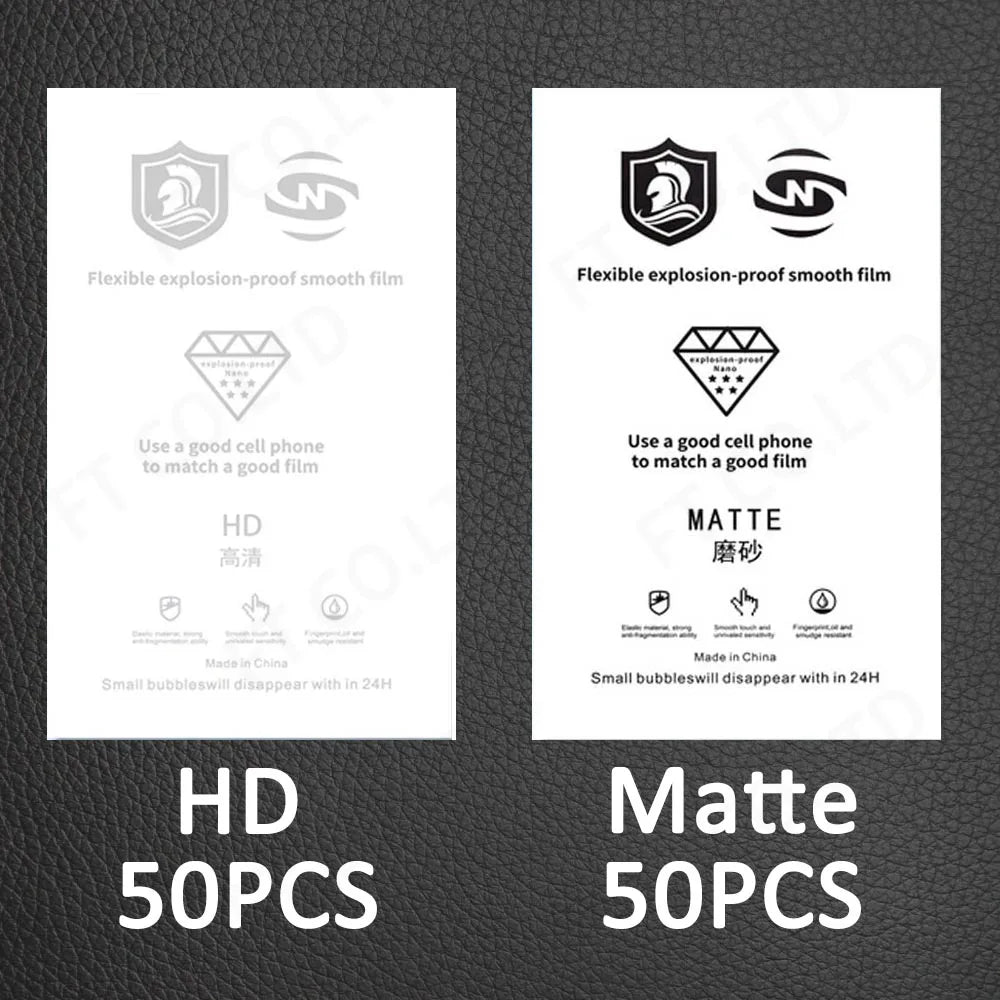 3D Embossed Shining Rear Sticker &ndash; HD Anti-Blue Film