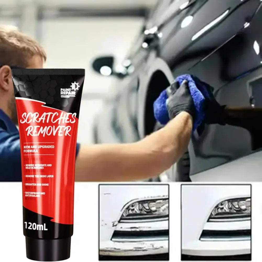 Car Scratch Solvent Kit - Effortless Scratch Repair &amp; Shine Restoration