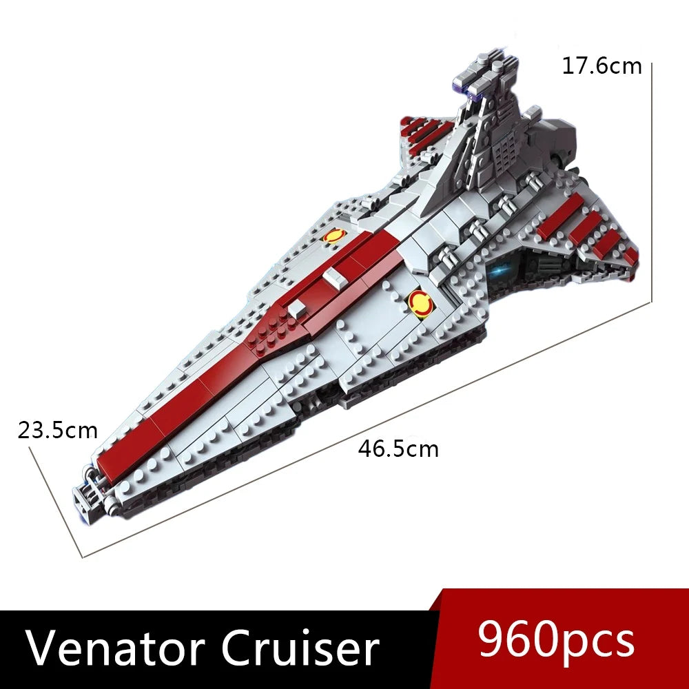67106 JIESTAR Venator Attack Cruiser &ndash; Lego Compatible