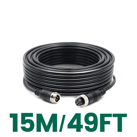4-Pin Aviation Extension Video Cable With ABS Housing For Truck Bus by InterCyprus Trading Ltd