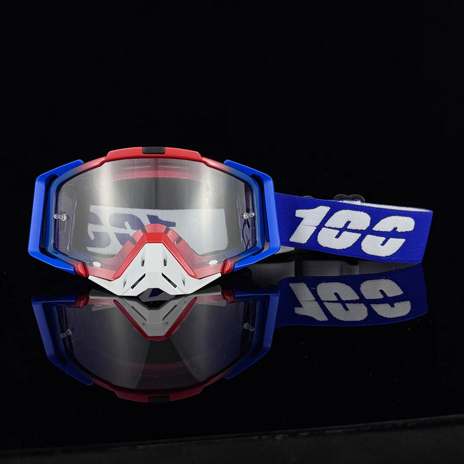 Uusimmat motocross-lasit tuulenpitävät maastoajolasit unisex