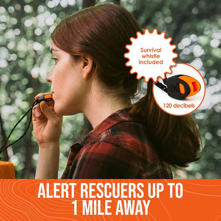 Emergency Sleeping Bag Survival Bivy Sack &ndash; Lightweight