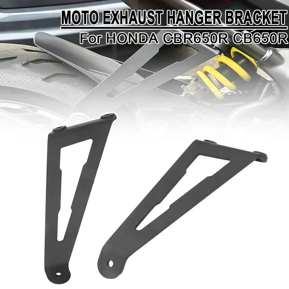 Motorcycle Exhaust Holder Hanger Exhaust Bracket For HONDA CBR650R CB650R CBR 650R CB 650R Mount Holder IBEX 450 MT Accessories by InterCyprus Trading Ltd