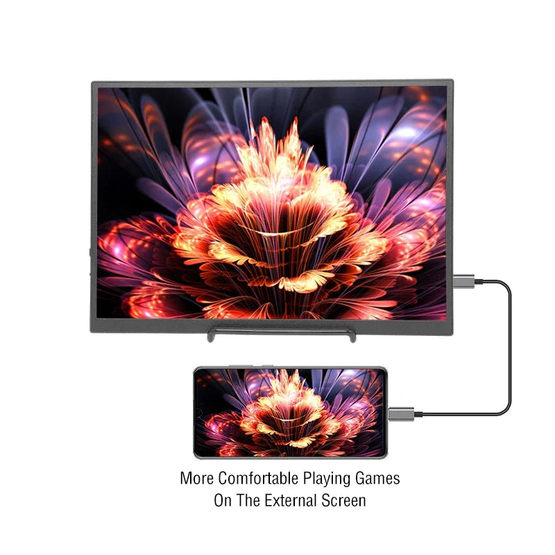 Anmite 10.5-Inch Portable Monitor 1280P HDR - Perfect for Gaming &amp; Expansion