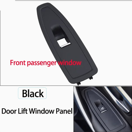 Upgrade Interior Door Carbon Fiber Window Regulator Switch Panel Trim Cover Replacement For BMW 1 3 4 Series F20 F30 F31 F36 by InterCyprus Trading Ltd