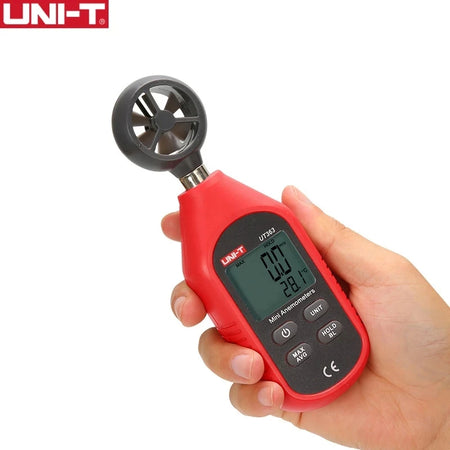 UNI-T UT363 Handheld Digital Anemometer for Wind Speed &amp; Temperature Measurement UT363 / CHINA