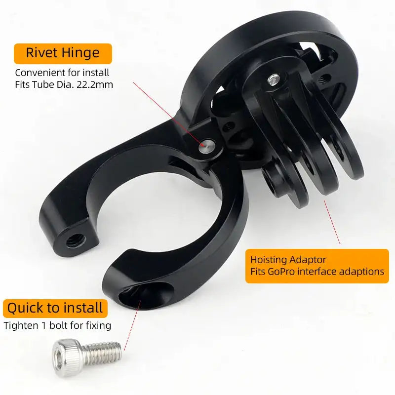 Deemount TT Handlebar Mount 3 Adapters GARMIN Bryton Wahoo