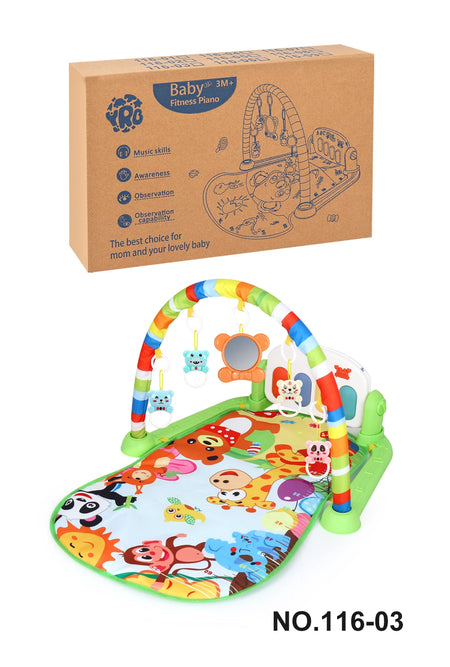 Multifunctional Fitness Frame Baby Activity Gym &ndash; Educational Crawling Play Mat 116-03