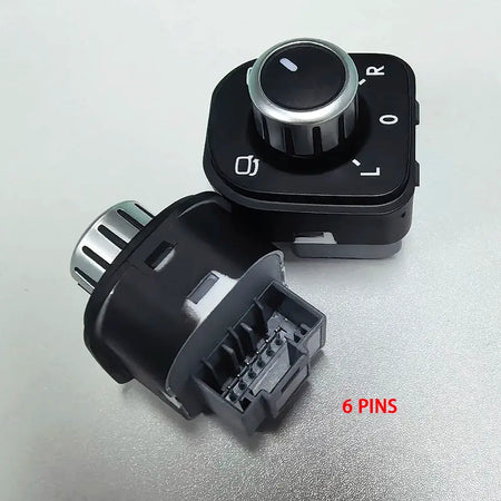 Mirror Control Switch For VW Golf Jetta Mk5 Mk6 CC Passat B6 by InterCyprus Trading Ltd