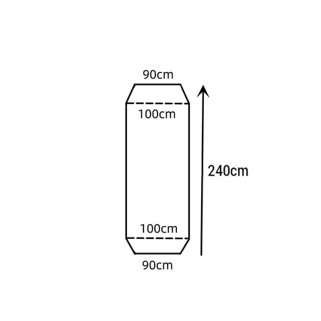 Tent Ground Cloth for Backpacking Tent 1 Person &ndash; Ultralight