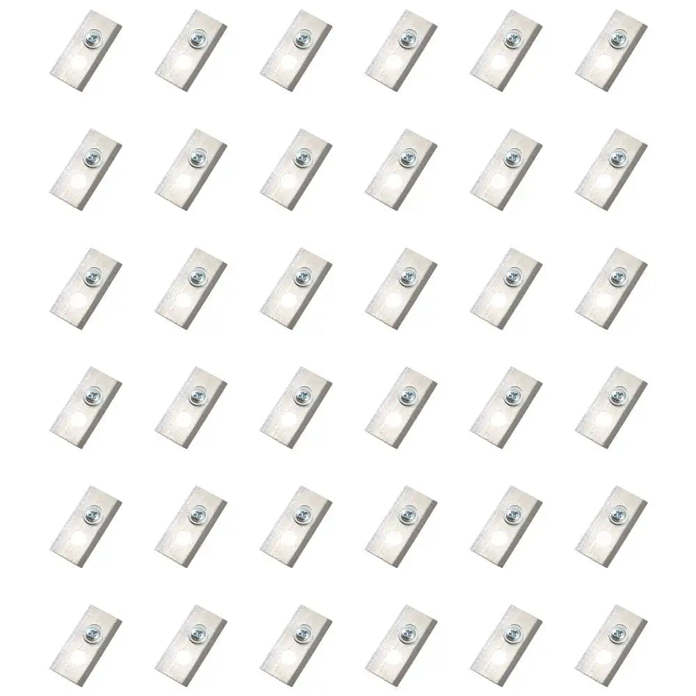 Stainless Steel Robot Mower Blade For Worx Landroid 36pcs Silver