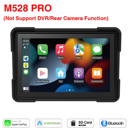 5 Inch Motorcycle Monitor &ndash; Waterproof CarPlay Android Auto M528