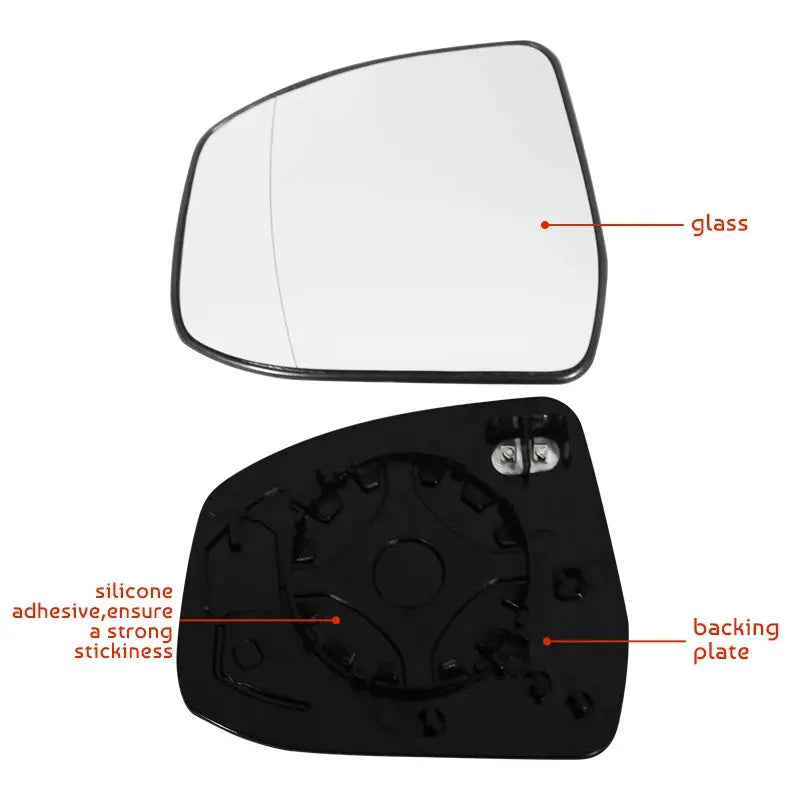 Car Heated Side Mirror Glass for Ford Focus II III MK2 DA DP DH DB DS 2 3 MK3 2008 2009 2018 Door Wing Rear View Left Right by InterCyprus Trading Ltd