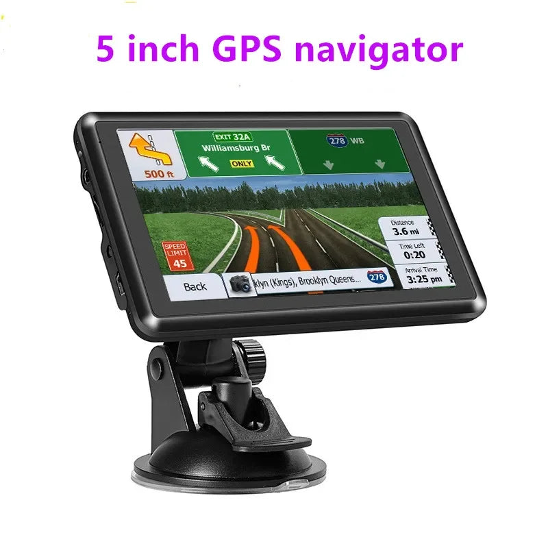 7 Inch 5 Inch HD Car Touch Screen GPS &ndash; Multi-Region Navigation with FM Transmitter 5 inch / CHINA / Africa