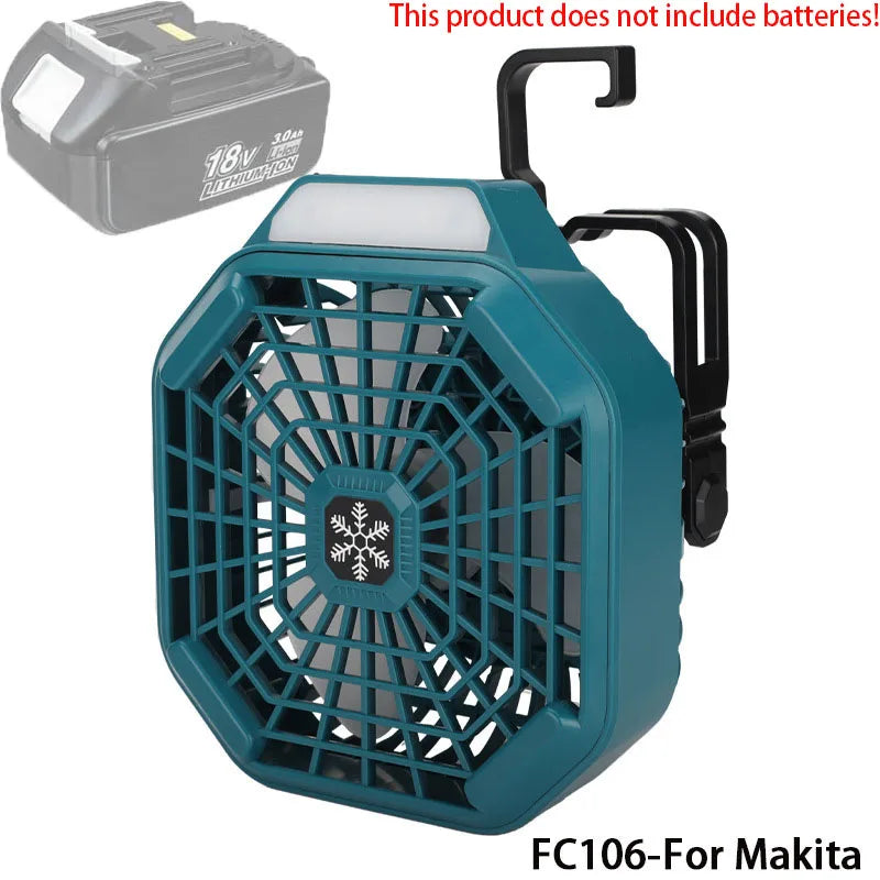 Multifunctional Lighting Fan Makita BL1830 &ndash; 14.4-18V 3W