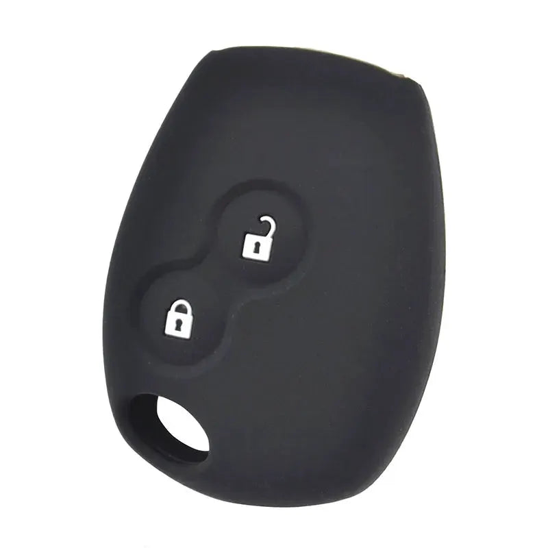 Silicone Car Key Case For Renault Trafic Clio Kangoo Master Modus Twingo for Opel Movano Vivaro Cover Remote Fob Shell by InterCyprus Trading Ltd