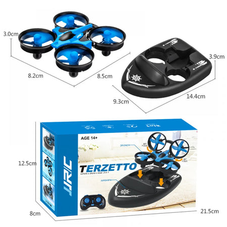 Jjrc H36F Rc Mini Drone Boat &ndash; Waterproof 3in1 Flying Craft