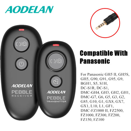 AODELAN Wireless Shutter Release Remote for Canon, Nikon, Fujifilm P6 for Panasonic / China