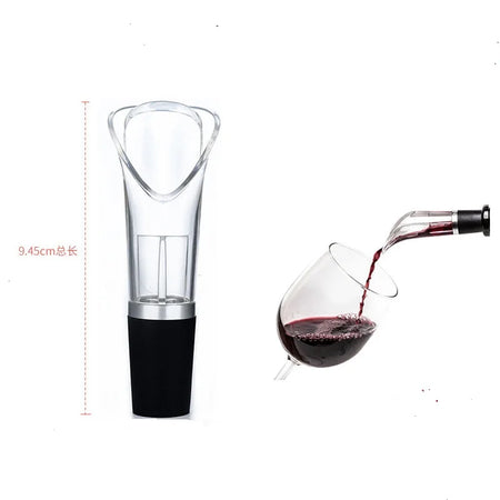 Viski 3-In-1 Wine Opener Stopper Pourer Gift Set - Sleek