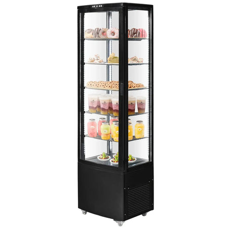 Large Refrigerated Display Case Bakery Pastry LED