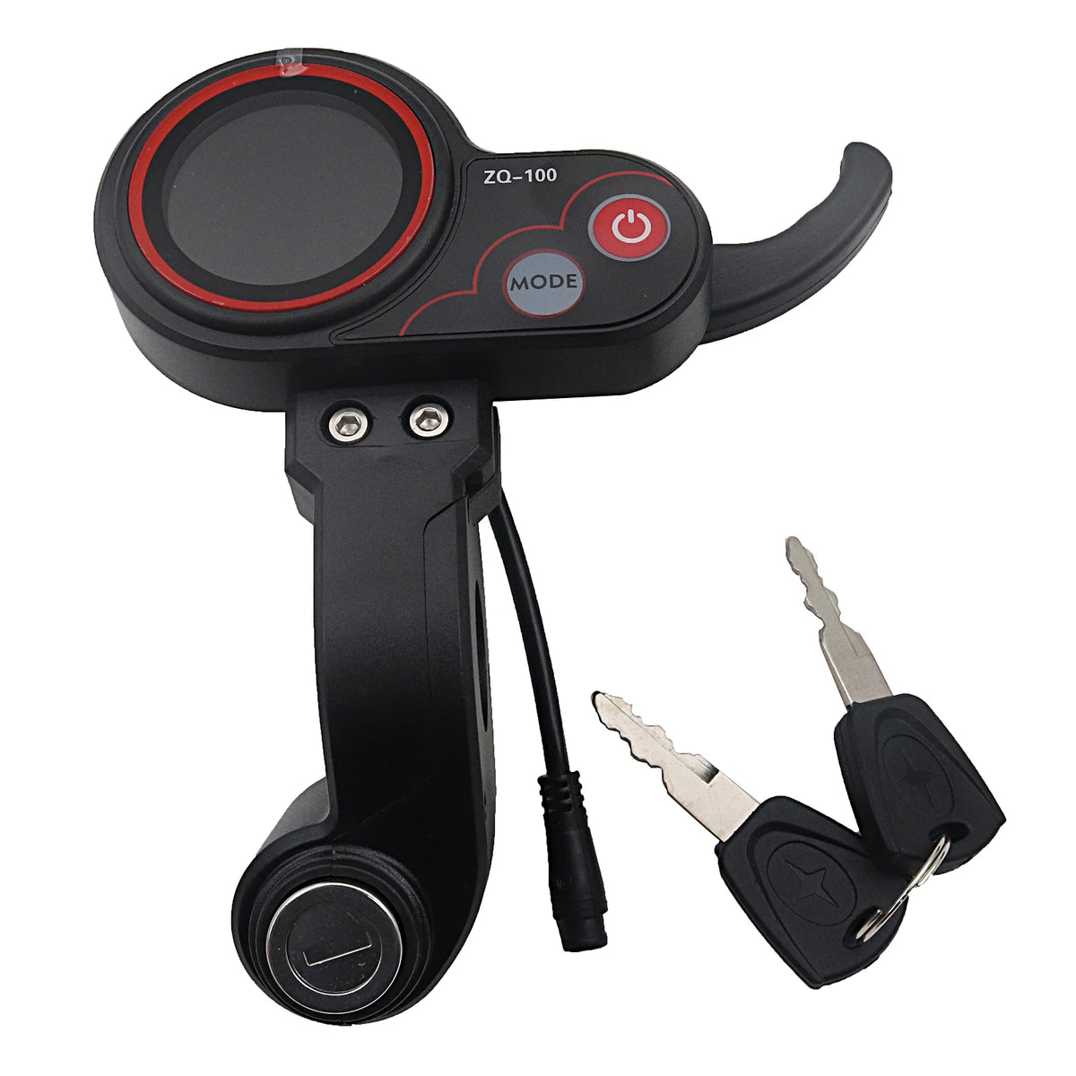 ZQ-100 LCD Display with Locking Instrument for 36V-60V Electric Scooters ZQ-100 lock
