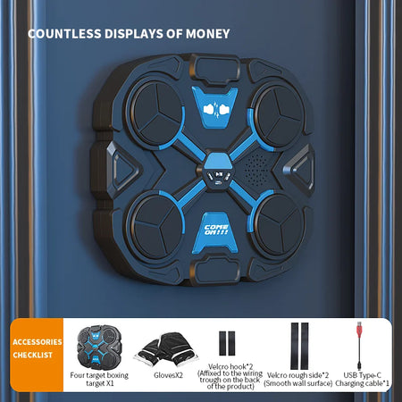 YH-6-3670 - Bluetooth Music Boxing Trainer for Home Fitness YH 3680 No Counting / CHINA