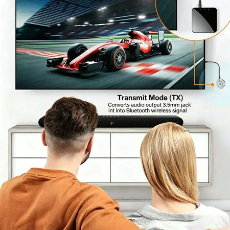KEBIDUMEI Bluetooth 6.0 Audio Receiver Transmitter 3.5mm AUX Stereo Music Wireless Adapter For Car Kit PC TV Speaker Headphone by InterCyprus Trading Ltd