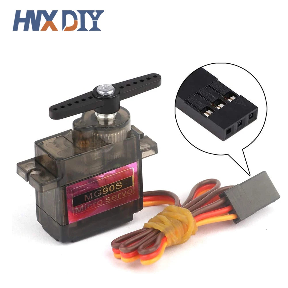 MG90S Micro Servo Motor &ndash; High Precision 180 Degree Rotation