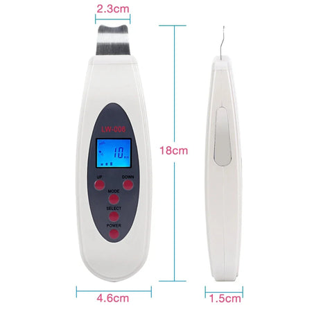Ultrasonic Skin Scrubber Cleanser &ndash; Deep Cleansing and Acne Removal