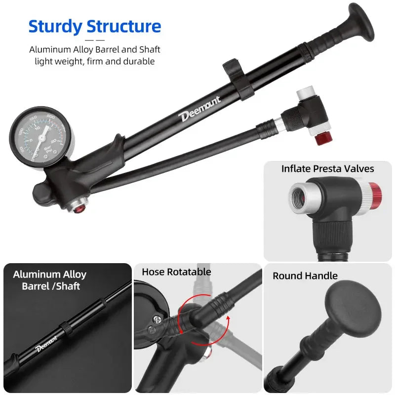 Quick Air Inflator Pump &ndash; High Pressure Performance Up to 300PSI