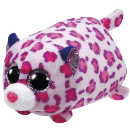 Ty Beanie Boos Plush Animal Collection - Dog, Koala, Leopard, Tiger, Dragon Pink Leopard / 15cm