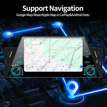 5 Inch MP5 Car Radio 1 Din - CarPlay Android Auto Mirror