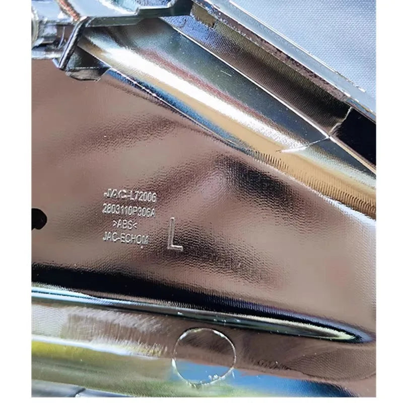 Chrome Plated Front Bumper Fog Lamp Cover Trim for JAC T8 by InterCyprus Trading Ltd