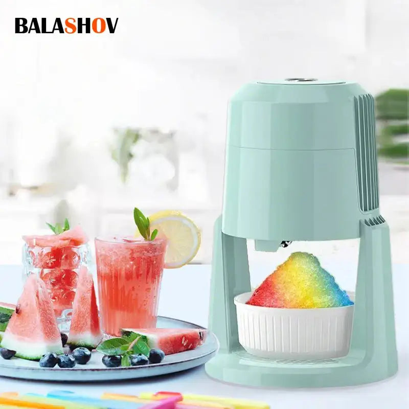 220V Small Household Ice Shaver With Two Speed Settings