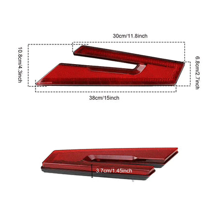 1 Pair LED Tail Light Rear Lamp for Polaris RZR PRO XP 2020 2021 / RZR PRO XP 4 2020 2021 by InterCyprus Trading Ltd