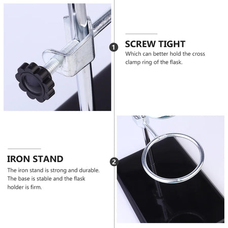 Heavy Duty Metal Stand &ndash; Durable Support for Chemistry Experiments